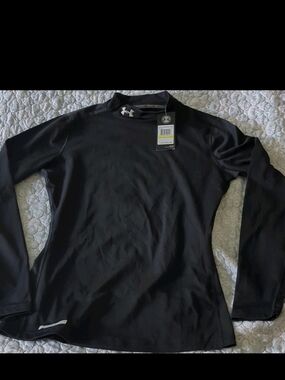 Under Armour Black Women's Mock Neck Performance Top